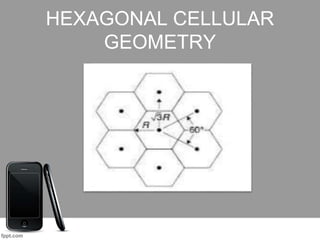 HEXAGONAL CELLULAR
GEOMETRY
 