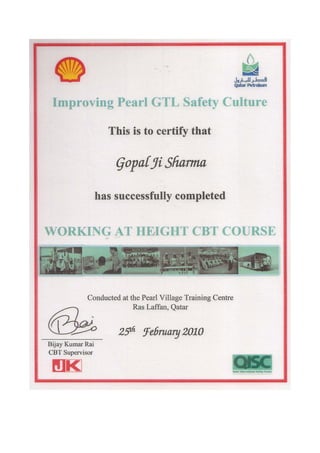 CV - Gopal Sharma with attachements - Copy