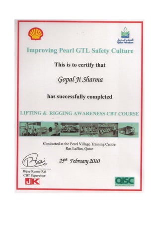 CV - Gopal Sharma with attachements - Copy