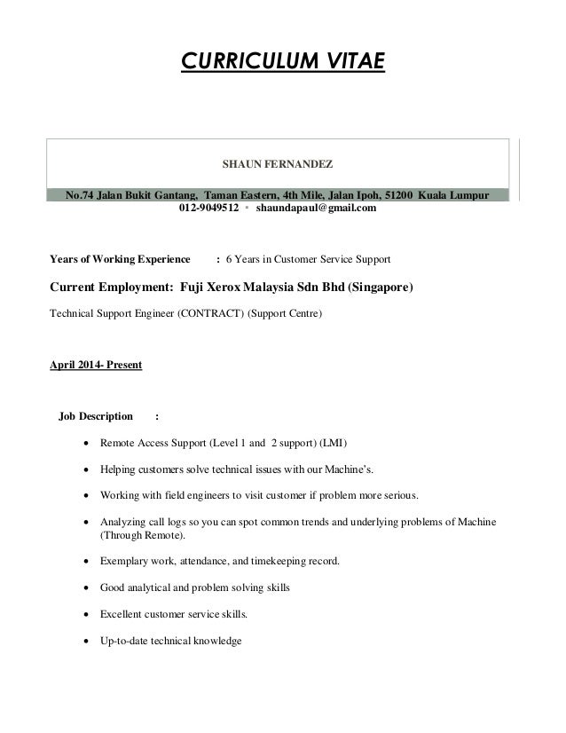 Excellent problem solving skills in a resume
