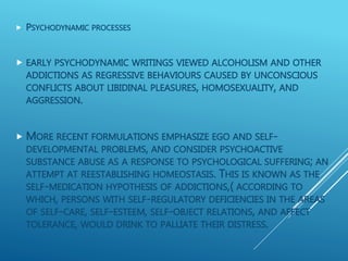 Dynamic Alcohol PATHOLOGY OF ALCOHOL DEPENDENCE | PPTX