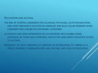 PATHOLOGY OF ALCOHOL DEPENDENCE | PPTX