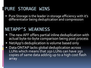NetApp Pure Storage - A Business Intelligence PPT | PPT