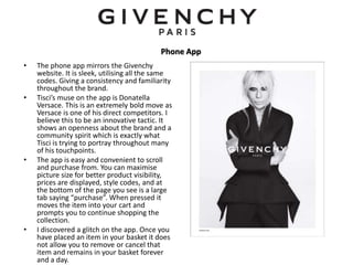 Givenchy Omni Retail Analysis | PPTX