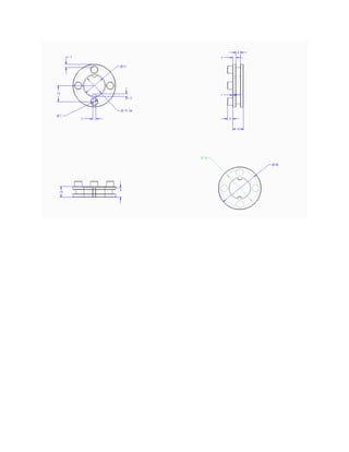 Capstone Design CAD Drawings | PDF