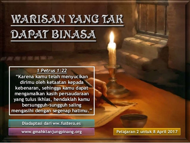 Pelajaran sekolah sabat ke 2 triwulan 2 2017