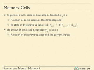 Recurrent Neural Networks | PDF