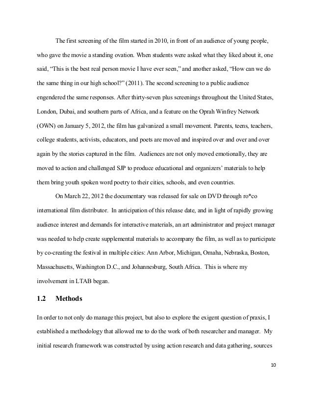 call and response arts administration praxis through an autoethnogra call and response format