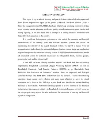 Mba Client Report Example MBA INTERN REPORT | PDF