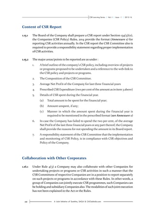 Cser Report Format CSR Made Easy Issue 1 | PDF