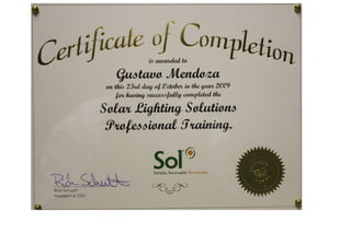 SOL Certification
