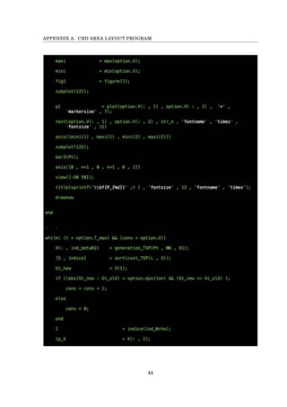 APPENDIX A. CBD AREA LAYOUT PROGRAM
44
 