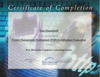 PMP Certificate_S