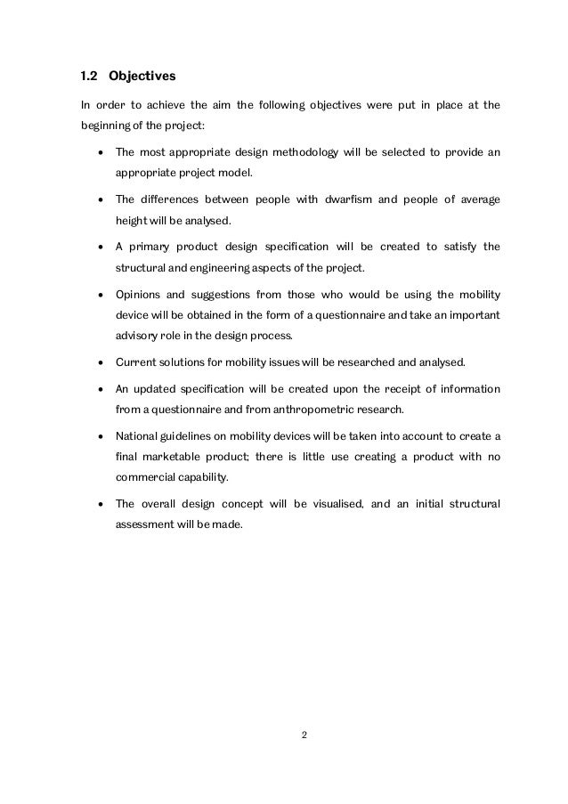 Thesis writing example picture