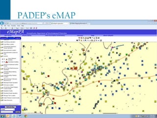 PADEP’s eMAP
 