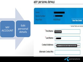 Edit
personal
details
MY
ACCOUNT
 