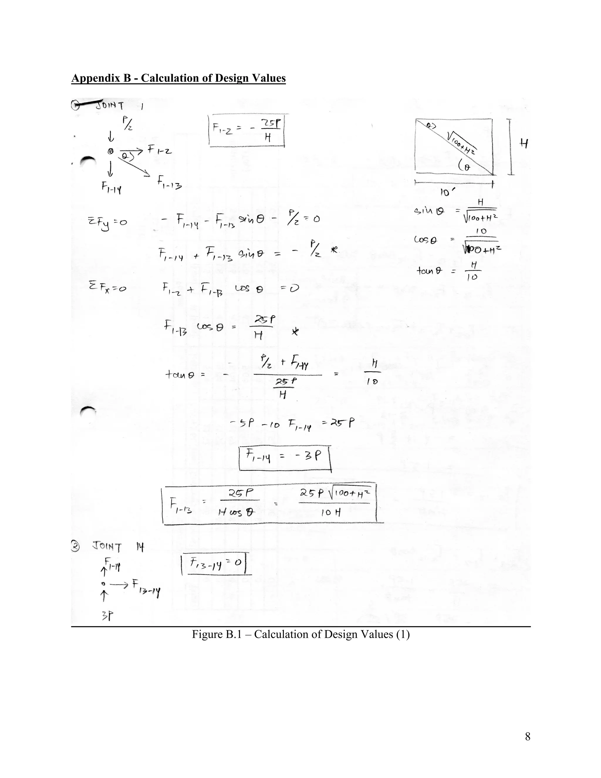 8
Appendix B - Calculation of Design Values
Figure B.1 – Calculation of Design Values (1)
 