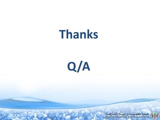 Thanks
Q/A
 