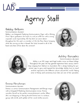 48
Agency Staff
 