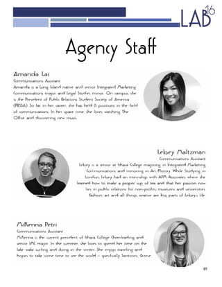 49
Agency Staff
 