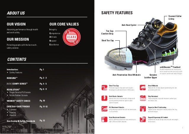 cheetah safety shoe