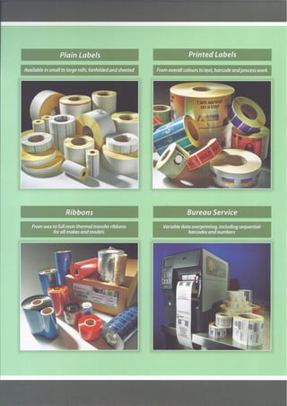 Datamark UK Ltd Brochure Inside Front Cover