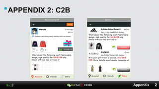 WeIF Appendix 2
APPENDIX 2: C2B
 