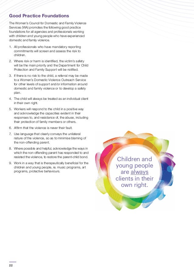 working with children and young people working with children and young people