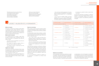 Experiencias de aplicación
de métodos de medición directa de la
satisfacción de los clientes
ASOCIACIÓN PAZOS DE GALICIA

·Hotel Monumento Pazo do Castro (Ourense)
·Casa Grande de Soutullo (Ourense)
·Casa Grande A Cerca (Ourense)
·Pazo de Eidián (Pontevedra)
·Pazo Carrasqueira (Pontevedra)
·Pazo de la Buzaca (Pontevedra)

2

·Rectoral de Cobres (Pontevedra)
·Pazo da Touza (Pontevedra)
·Monasterio de Aciveiro (Pontevedra)
·Palacio de Barreiro (Pontevedra)
·Rectoral de Fofe (Pontevedra)

· Por un lado, que empleara preguntas en una escala
verbal (de excelente a muy deficiente). Se escogió esta
escala fundamentalmente por su familiaridad
y sencillez.
·Por otro, que se le pudiese otorgar una escala
numérica, de 0 a 5, en la que el extremo bajo
representase la respuesta más negativa (muy deficiente)
y el extremo superior la más positiva (excelente), de

Dimensión de calidad

DISEÑO Y VALIDACIÓN DE LA HERRAMIENTA

Aspecto de satisfacción

En cuanto a los aspectos de nuestra casa...

tal manera que el posterior análisis de datos fuese
más sencillo.
Con toda esta información se procedió a la redacción
teniendo en cuenta que las preguntas debían ser cortas,
directas y no demasiadas. También se tuvo presente
el perfil de los usuarios, lo que determinó la sencillez en
el lenguaje.

Dimensión de calidad

En cuanto a los aspectos de nuestros servicios...

1.1.1 Edificación

Método de medición

Diseño de la herramienta

Para evaluar la satisfacción de los clientes se puede obtener
la información de dos maneras diferentes: directa o
indirectamente. Pazos de Galicia optó por la medición
directa de la satisfacción, que permite obtener la percepción
del cliente sobre el cumplimiento de sus requisitos por
parte de la organización Pazos de Galicia.

Dado el elevado número de usuarios de Pazos de Galicia
y la dispersión geográfica de estos, se optó por realizar un
cuestionario con la asistencia técnica de Valora Consultores
de Gestión, S.L.

Modelo teórico de medición
En el establecimiento de un modelo a seguir, Pazos
de Galicia se propuso utilizar la percepción como una
buena aproximación a la satisfacción del cliente por
diversos motivos:
·Se molesta menos al entrevistado, ya que sólo se le
pregunta una vez por el ítem.
·Las medidas de valoración predicen mejor la
satisfacción que las medidas de la diferencia.
·Los trabajos de análisis e interpretación son más
sencillos de esta forma.
Objetivos de la medición
Una vez que se tuvo clara la necesidad de medir el grado
de satisfacción de los clientes, uno de los primeros pasos
que se dio fue definir cuáles serían los objetivos del estudio,
lo que pretendíamos conseguir con él.
Así, se establecieron como objetivos principales de la
aplicación del cuestionario Pazos de Galicia cumplir con el
nivel de calidad exigido por el cliente y mejorar la calidad
del servicio prestado.

El principal objetivo de esta etapa fue elaborar un listado,
lo más exhaustivo posible, de todas las dimensiones de
calidad que describen a los Pazos de Galicia. Para ello, se
recurrió a diferentes fuentes:
·Por un lado, se llevó a cabo una revisión de la
bibliografía existente, centrándose en la relativa a
organizaciones similares a Pazos de Galicia y abarcando
todo tipo de publicaciones.
·Por otro, se trató de realizar un análisis del propio
servicio, en el que participó el mayor número posible
de personal de la organización, así como usuarios
o clientes.
Sobre esta primera propuesta se mantuvieron numerosas
reuniones entre los responsables y el personal de los Pazos,
en las que también participaron técnicos externos
especialistas en la materia. Fruto de estos encuentros fue
la elaboración del listado definitivo con las dimensiones y
aspectos para cada encuesta, esbozándose también el
contenido y el número de las preguntas a realizar para
cada uno de ellas.
A la hora de determinar el baremo de medición en
el cuestionario, se estableció una doble escala
de valoración:

1.1 Autenticidad / carácter

Aspecto de satisfacción

2.1.1 Accesos / señalización

1.1.2 Habitaciones

2.1 Recepción

2.1.2 Aspecto exterior del edificio

1.1.3 Zonas comunes
1.2.1 Exteriores
1.2 Tranquilidad / descanso

2.1.3 Agilidad en recepción
2.2.1 Limpieza

1.2.2 Habitaciones

2.2 Habitaciones

2.2.2 Confortable

1.2.3 Zonas comunes
1.3.1 Primera impresión
1.3 Trato

2.2.3 Equipamiento
2.3.1 Salones

1.3.2 Calidez en el trato

2.3 Zonas comunes

1.3.3 Profesionalidad

2.3.2 Comedor / desayuno
2.3.3 Jardín
2.4.1 Oferta gastronómica
2.4.2 Menaje

1.4 Entorno

1.4.1 Entorno

2.4 Restaurante
2.4.3 Ambiente / mobiliario
2.4.4 Servicio
Tabla 1_ Dimensiones y aspectos

Validación de la herramienta
Una vez elaborado el borrador del cuestionario se realizó
su validación, implicando nuevamente a los responsables
de cada Pazo y al personal de las entidades colaboradoras.
Para ello, se les facilitó dicho borrador y unos formatos
(como el que se presenta a continuación) para que anotaran

sus observaciones, con el fin de asegurar la comprensión
y la interpretación correcta de cada una de las preguntas.
Con la validez garantizada, sólo restaba confirmar que la
escala utilizada medía siempre lo mismo, así que se realizó
un estudio de la fiabilidad del cuestionario.

49

 