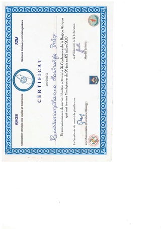 wagggs certificate