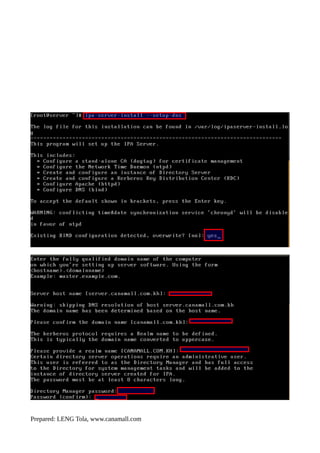 Prepared: LENG Tola, www.canamall.com
 