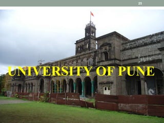 25
UNIVERSITY OF PUNE
 