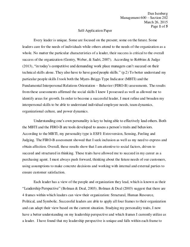 Accountability and the leader essay image