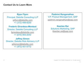 FSI_Third Party Risk Management_Deloitte PoV | PDF