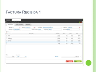FACTURA RECIBIDA 1
 