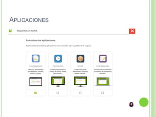 APLICACIONES
 