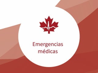 Emergencias
médicas
 