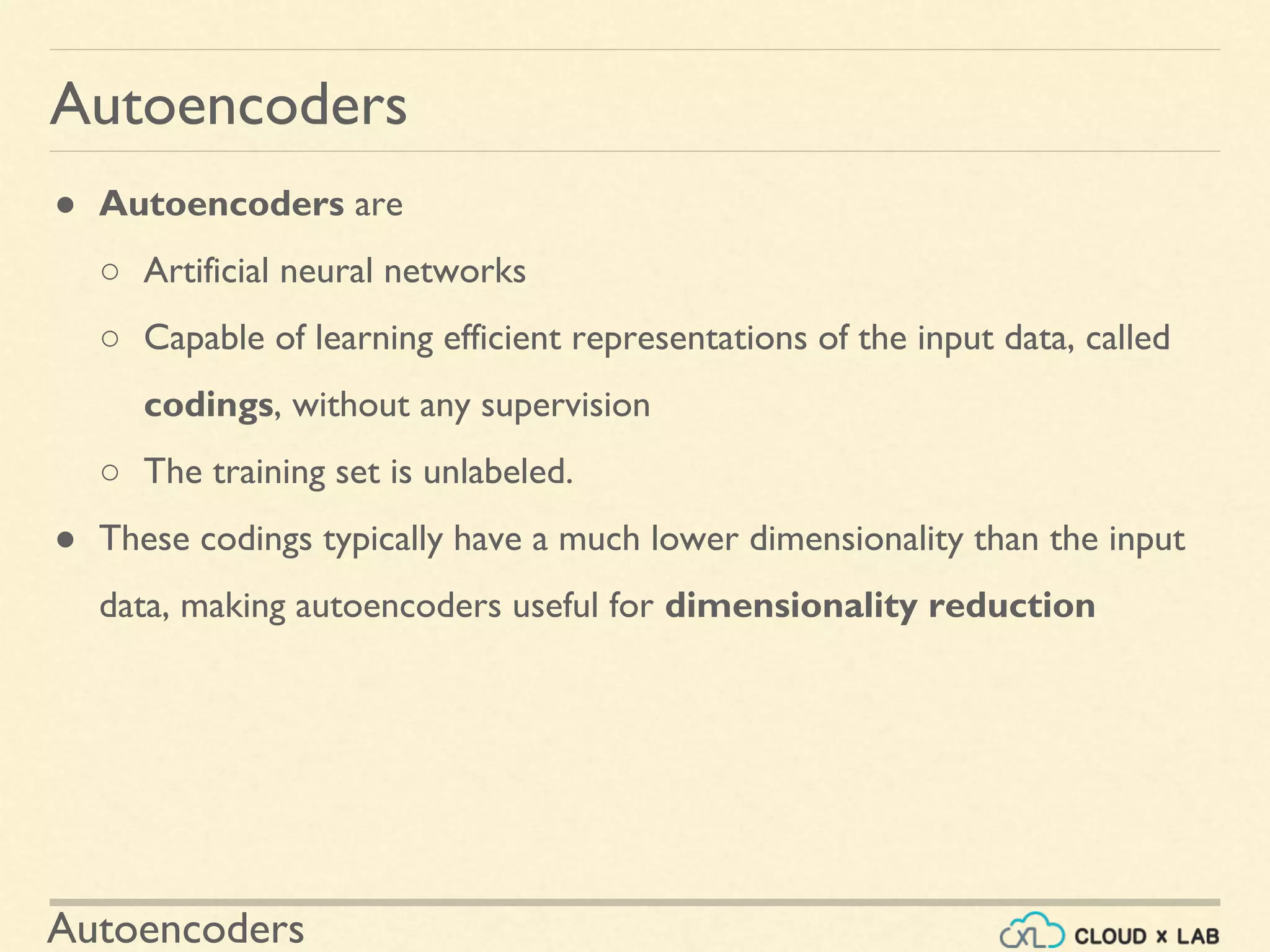 Autoencoders | PPT