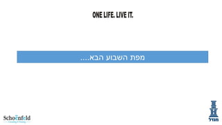 ‫הבא‬ ‫השבוע‬ ‫מפת‬
....
 