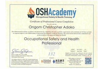 OHS Professional