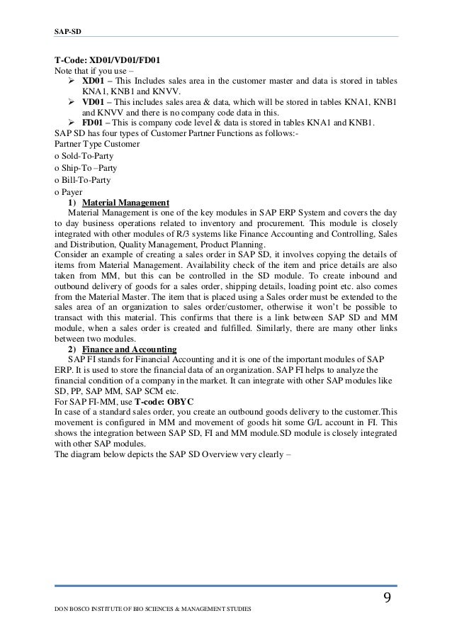 C sap dissertation