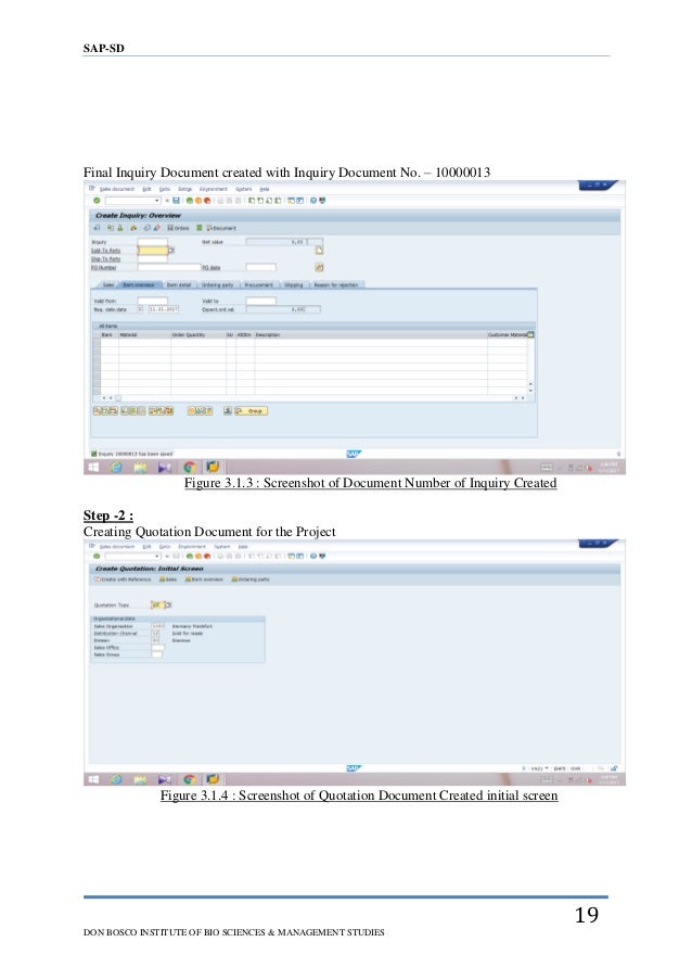 C sap dissertation