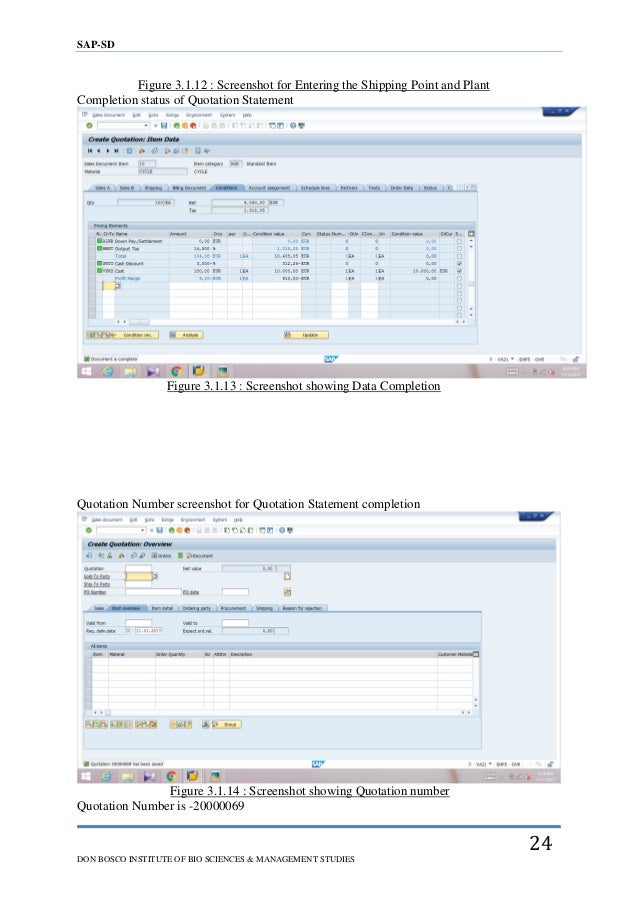 C sap dissertation