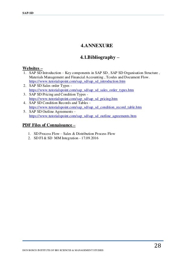 C sap dissertation