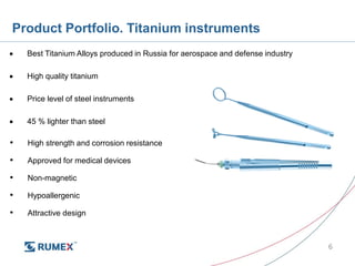 Rumex Instruments Rumex Presentation _new | PDF