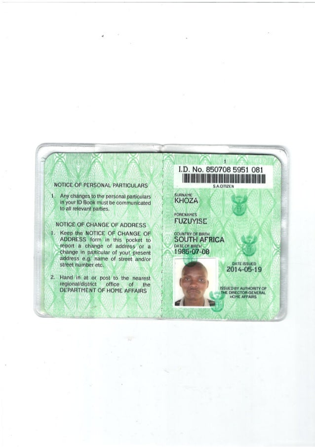 fake id south africa template fake id south africa template