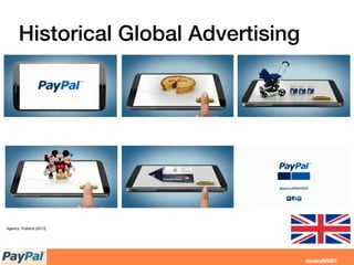 Historical Global Advertising
Agency: Publicis (2013)
 