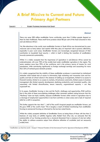 Rabbit_Farming(RF4ShFd)_Info_Sheet | PDF