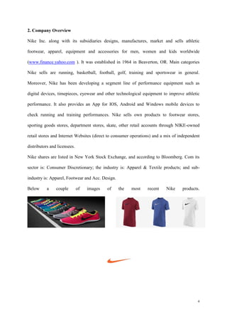 Nike Incoparation Nike Valuation | PDF