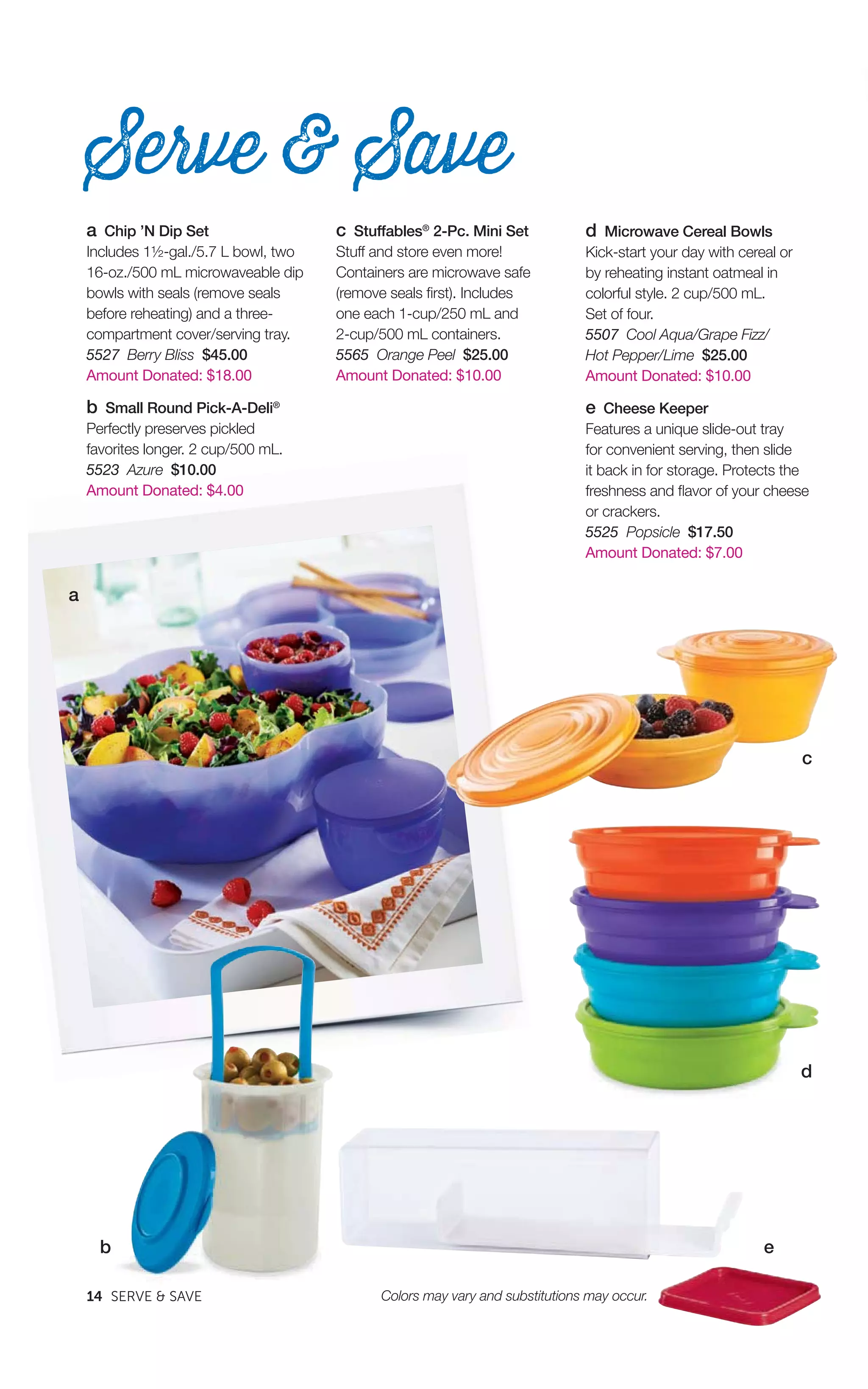 fundraiser catalog april to september 2015 PDF